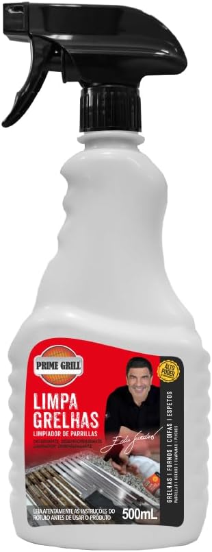Limpa grelhas Prime Grill em spray para churrasqueira