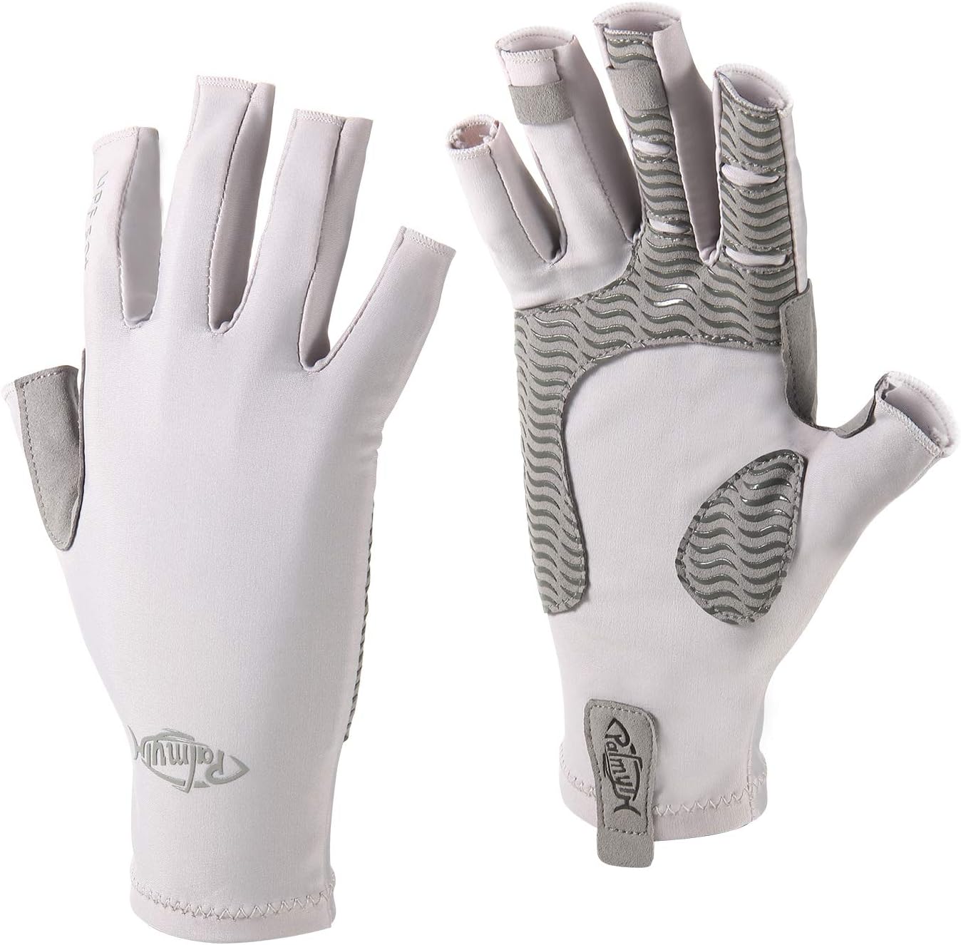 Luvas Palmyth sem dedos com proteção UV UPF 50+ para pesca e caiaque