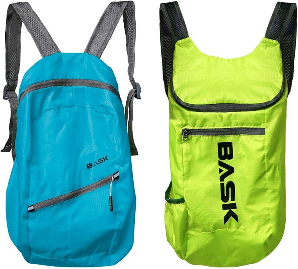 Mochila dobrável ultralight de 22 litros com 80 gramas