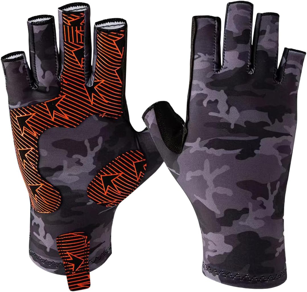 Luvas SUJAYU de silicone antiderrapante com proteção solar FPS 50