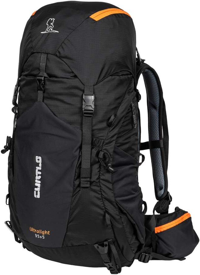 Mochila cargueira Curtlo Ultralight 35+5 litros preta