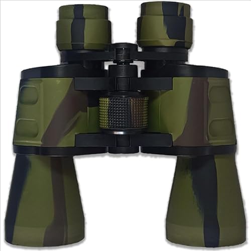 Binóculo profissional 20x50 camuflado com prisma de Porro