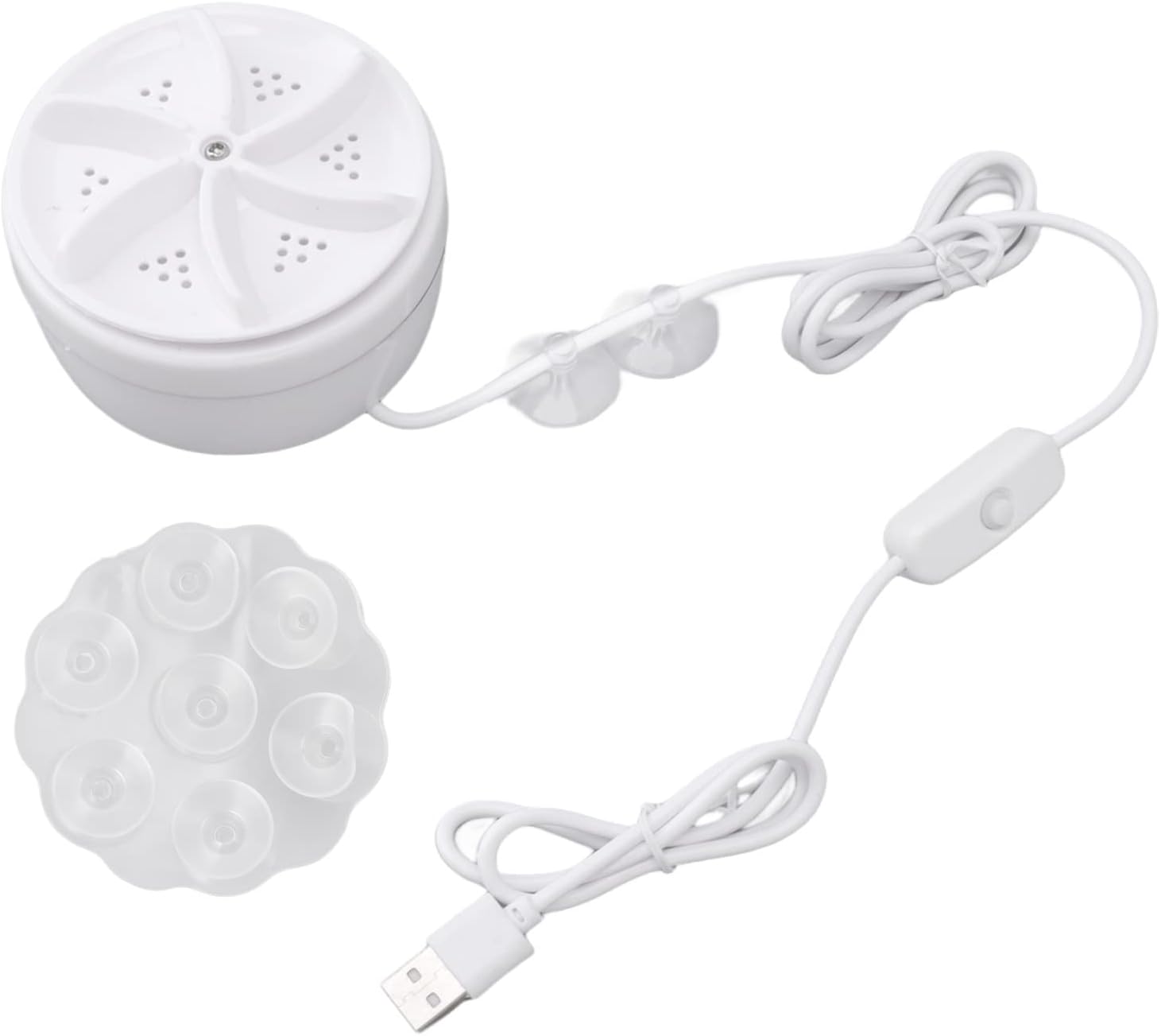 Lavadora de turbina ultrassônica portátil com alimentação USB