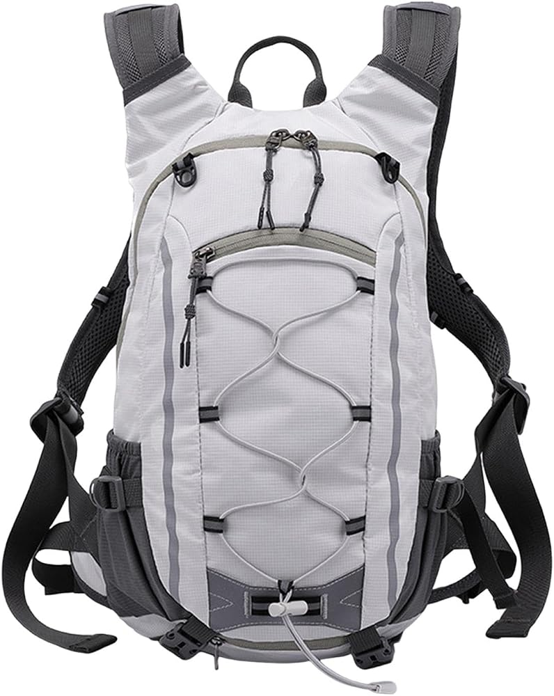 Mochila esportiva de 20 litros com vários compartimentos para trilha