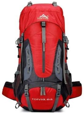 Mochila cargueira de trilha 60 litros com sistema de ventilação