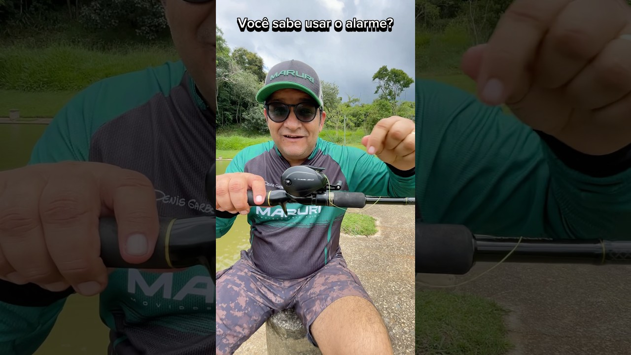 Como usar o alarme de vara de pesca para perceber a fisgada