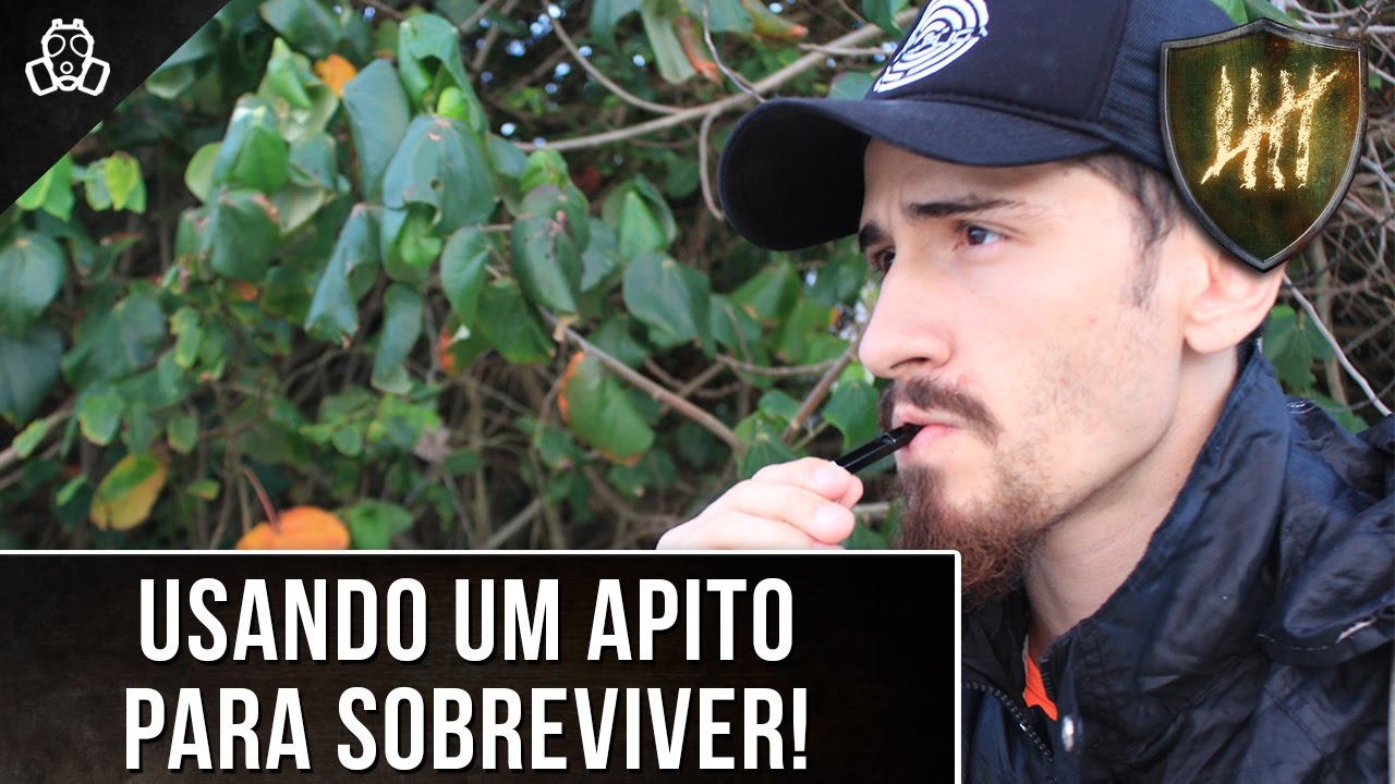 Tipos de apito e usos em uma situação de emergência