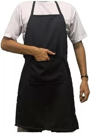 Avental Oxford com bolso reforçado para churrasqueiro