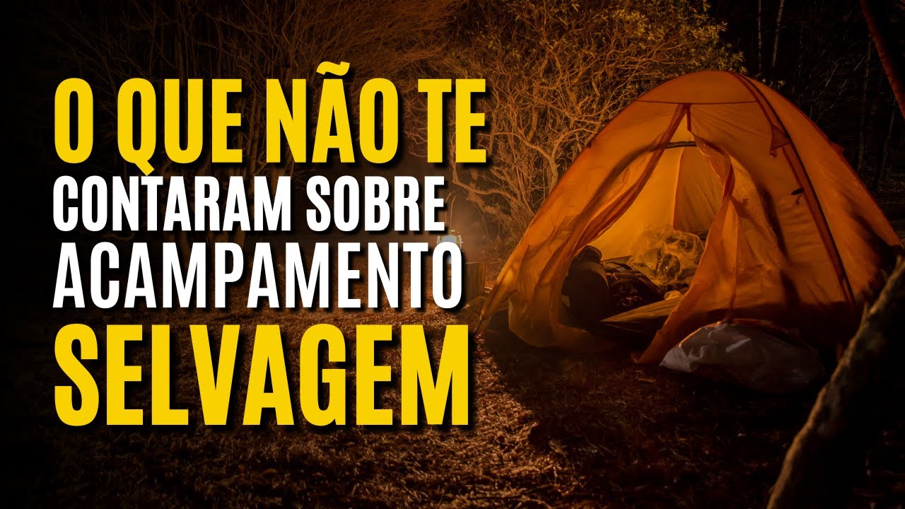 Como estar preparado para um acampamento selvagem