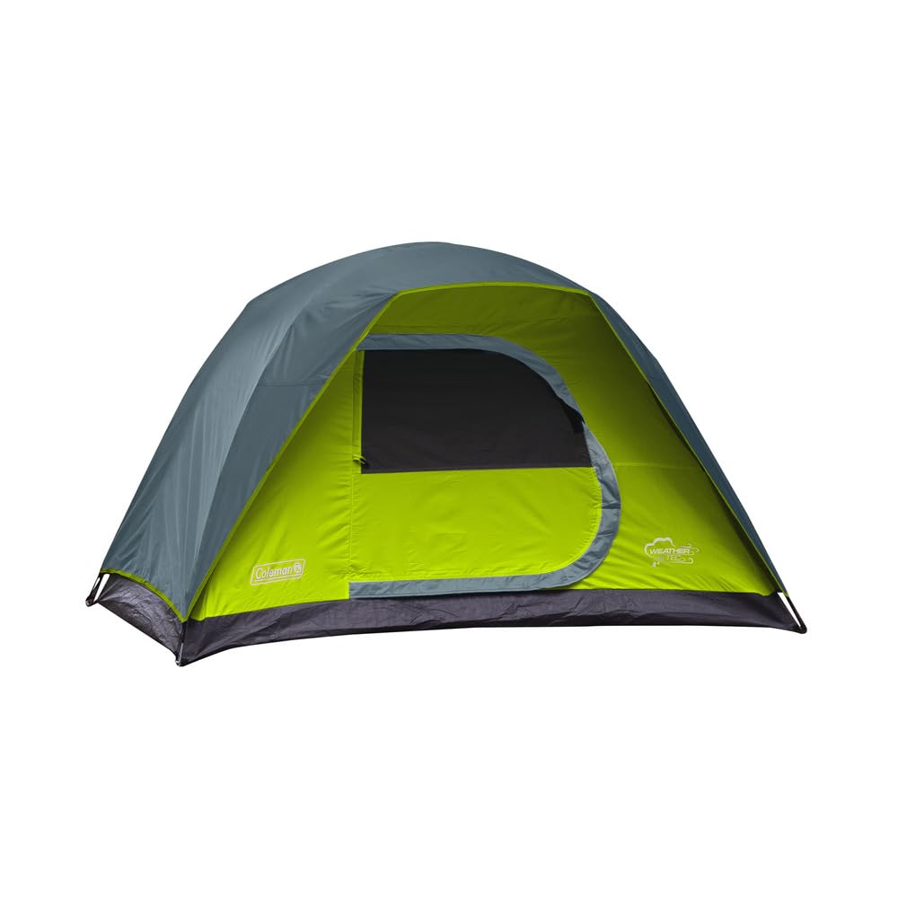 Barraca Coleman Amazonia verde para 2 pessoas em formato quadrado