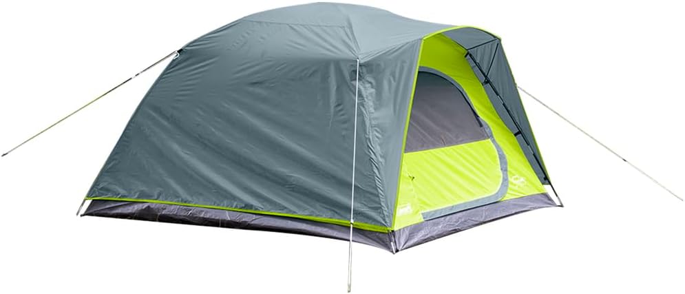 Barraca Coleman Amazonia para 6 pessoas na cor verde