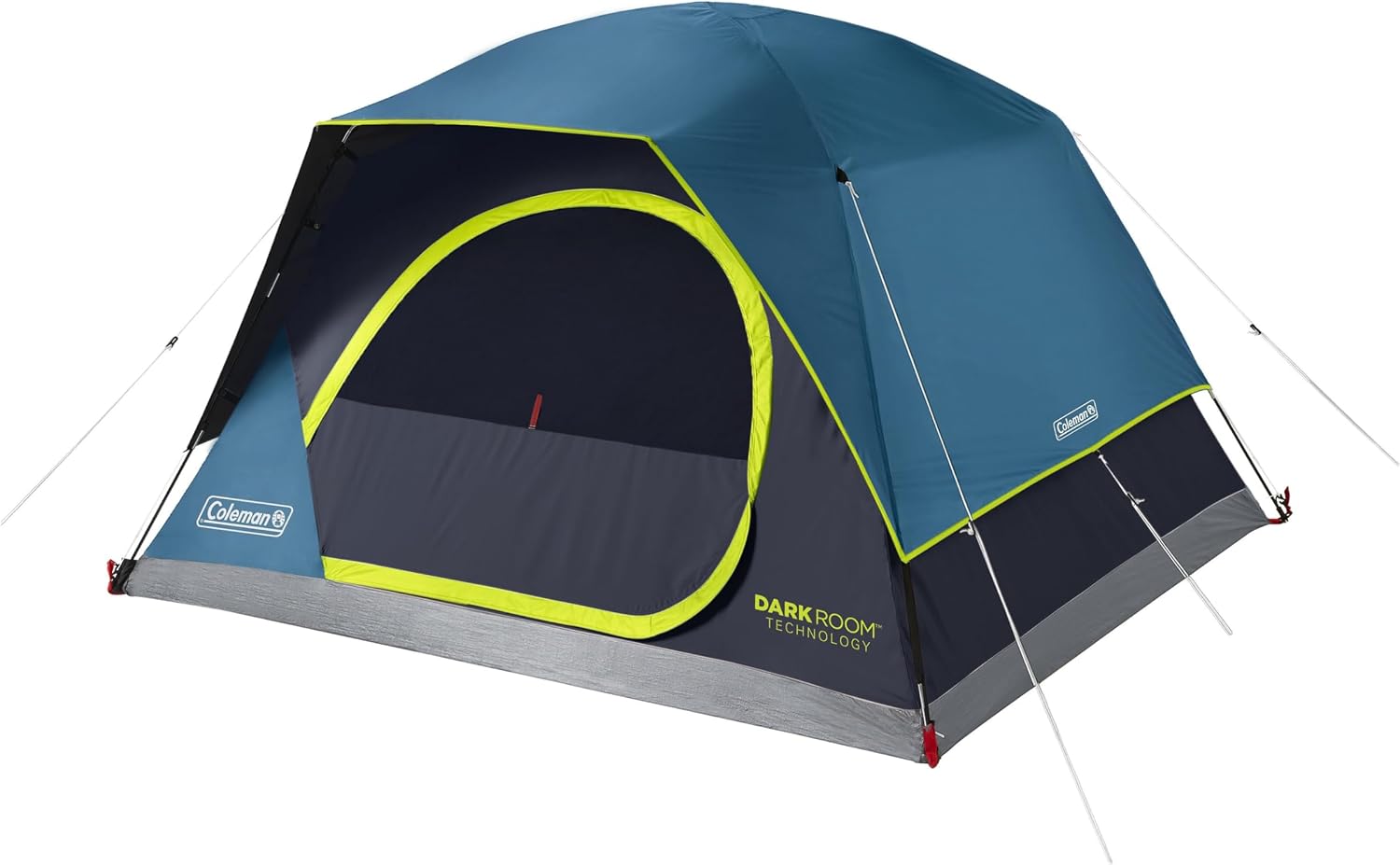 Barraca Coleman Skydome Dark Room de 4 pessoas na cor azul
