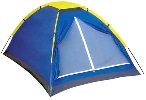 Barraca de camping genérica para 2 pessoas com sobreteto anti-chuva