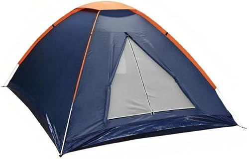 Barraca iglu azul para 3 pessoas com duas janelas