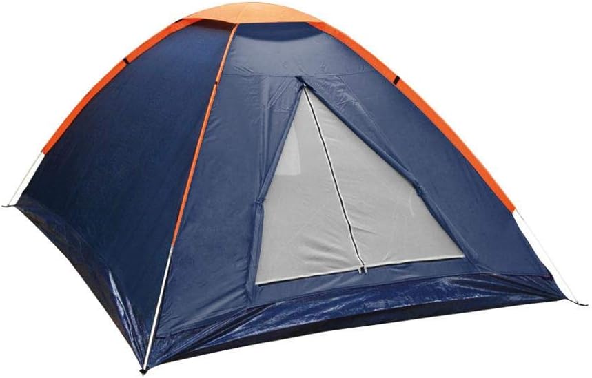 Barraca NTK Panda iglu azul e laranja para 3 pessoas