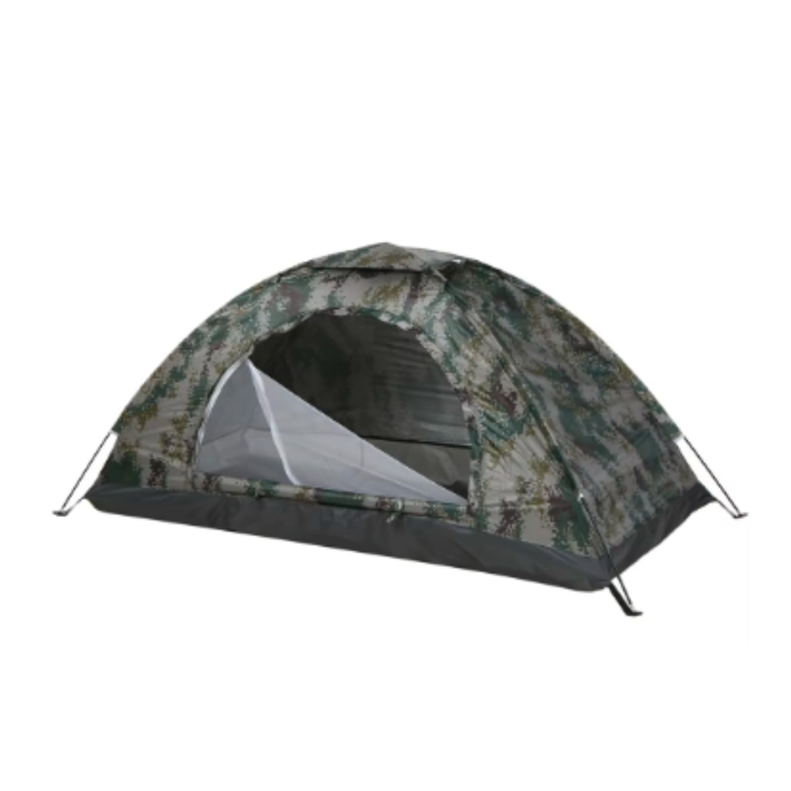 Barraca individual ultraleve de 860 gramas na cor camuflada