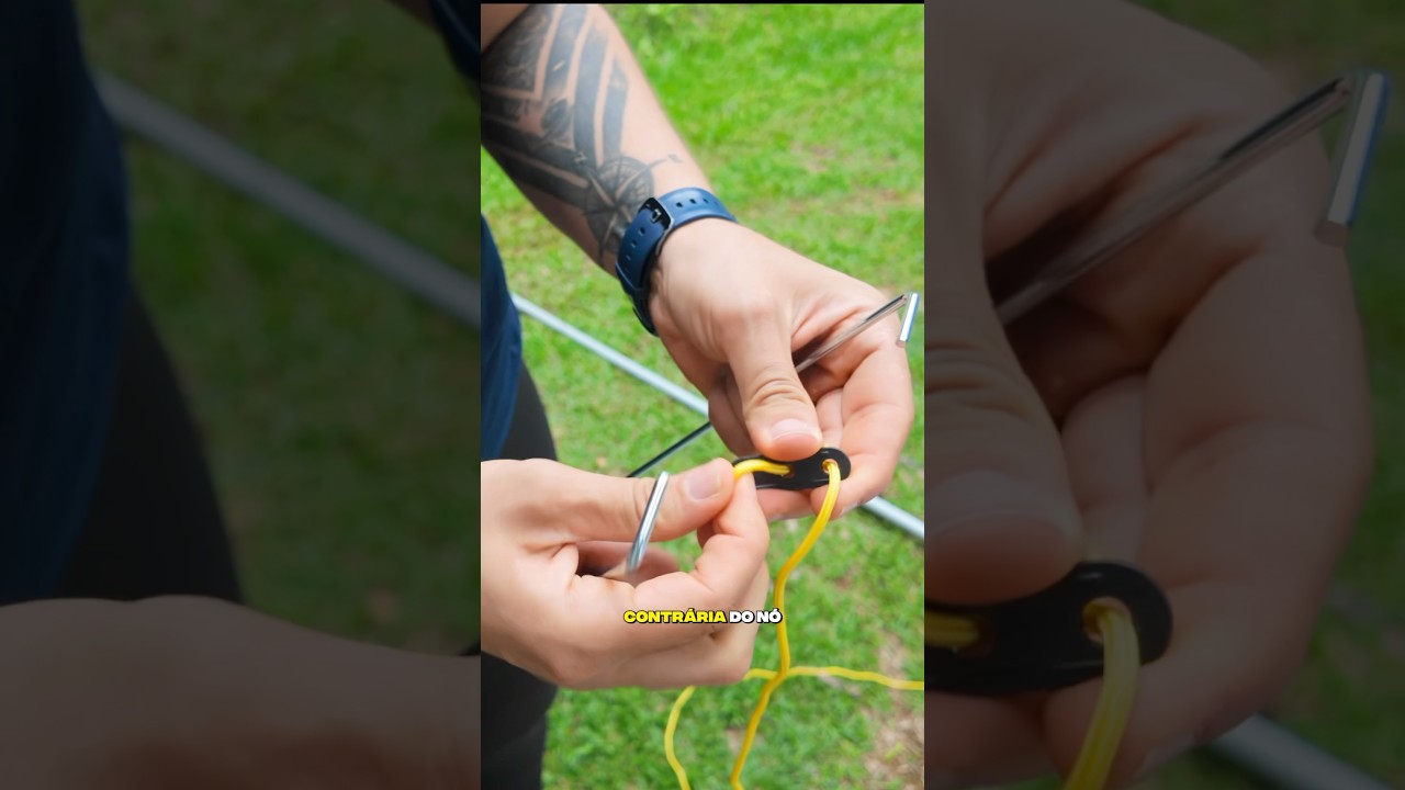 Como fixar a barraca corretamente para não passar aperto em ventos fortes