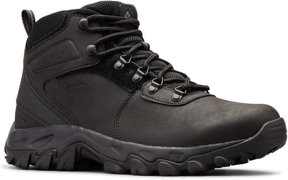 Bota de trekking Columbia Newton Ridge Plus II Waterproof masculina na cor preta