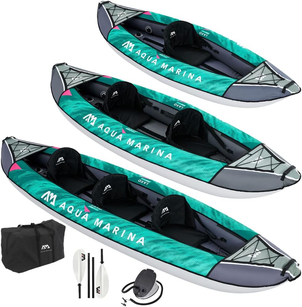 Caiaque inflável Aqua Marina Laxo 12'6 para pesca