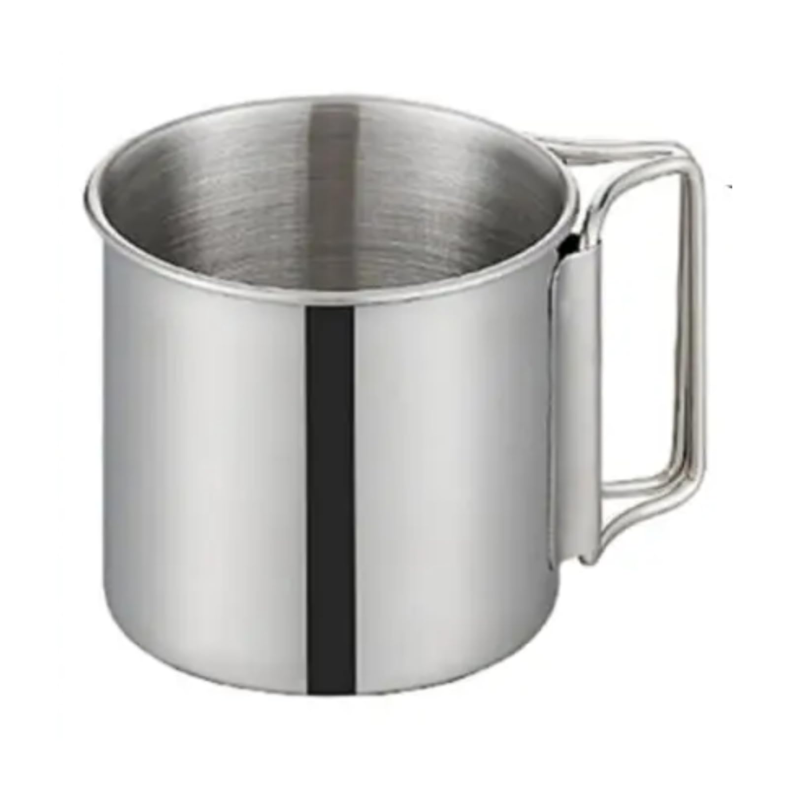 Caneca de inox padrão de 500 ml para camping