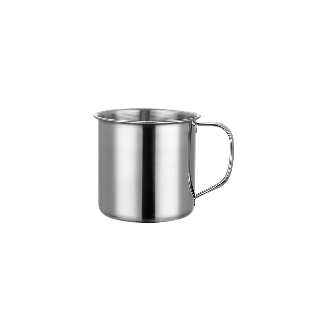Caneca genérica de inox de 350 ml para café