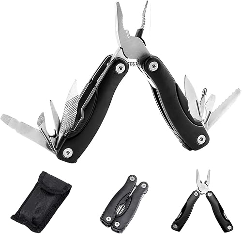 Canivete multitool de 14 funções na cor preta