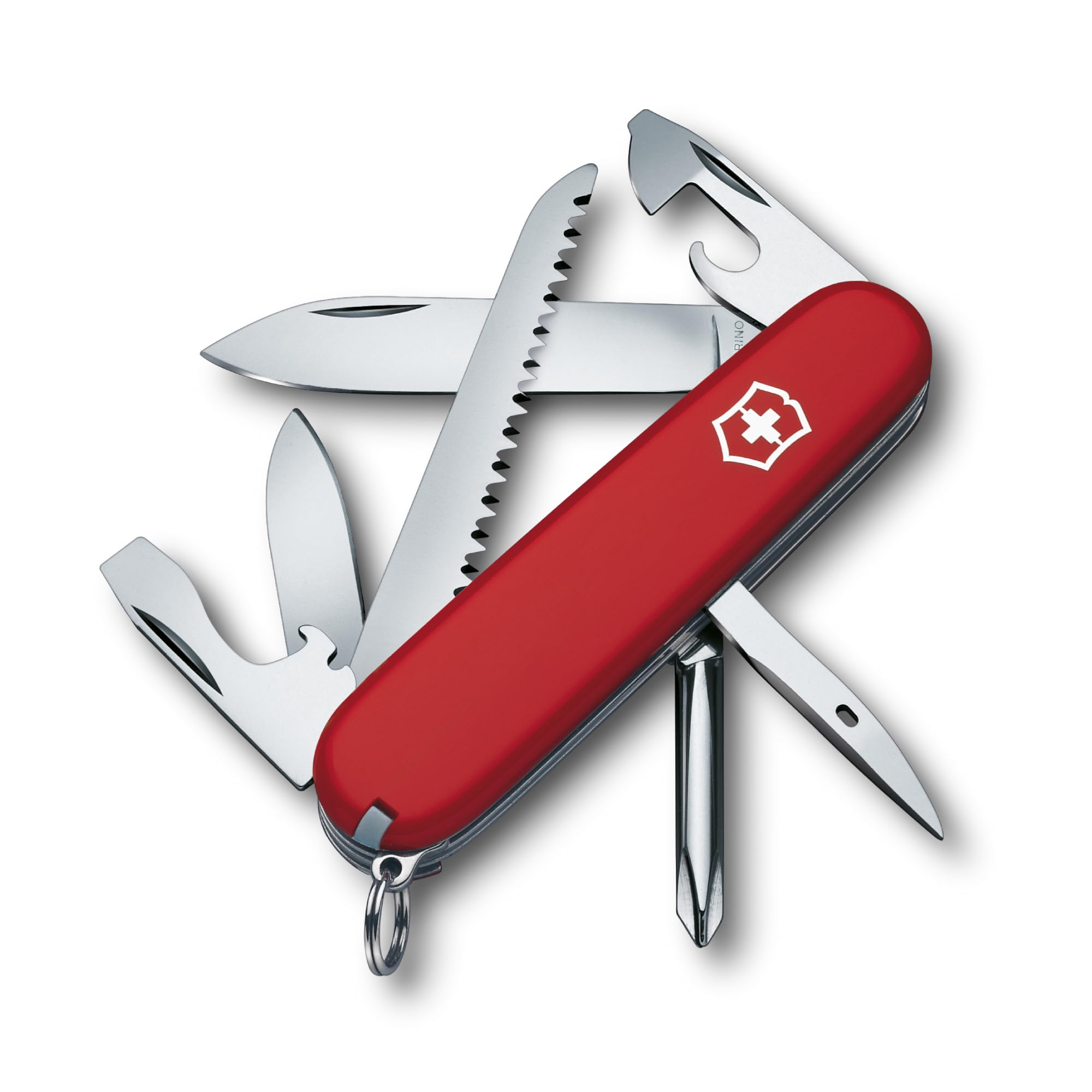 Canivete Victorinox Hiker 13F vermelho com serra de madeira