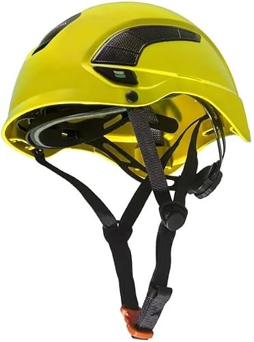 Capacete de alpinismo e trabalho em altura Montana tipo 3 na cor amarela