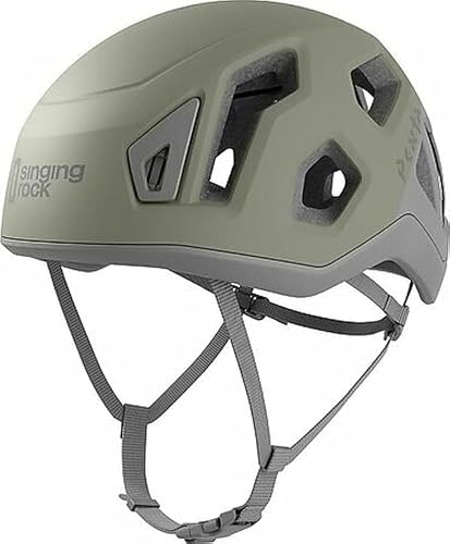 Capacete de escalada Singing Rock Penta 2 na cor cinza