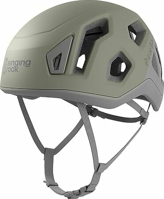 Capacete de escalada Singing Rock Penta 2 na cor cinza