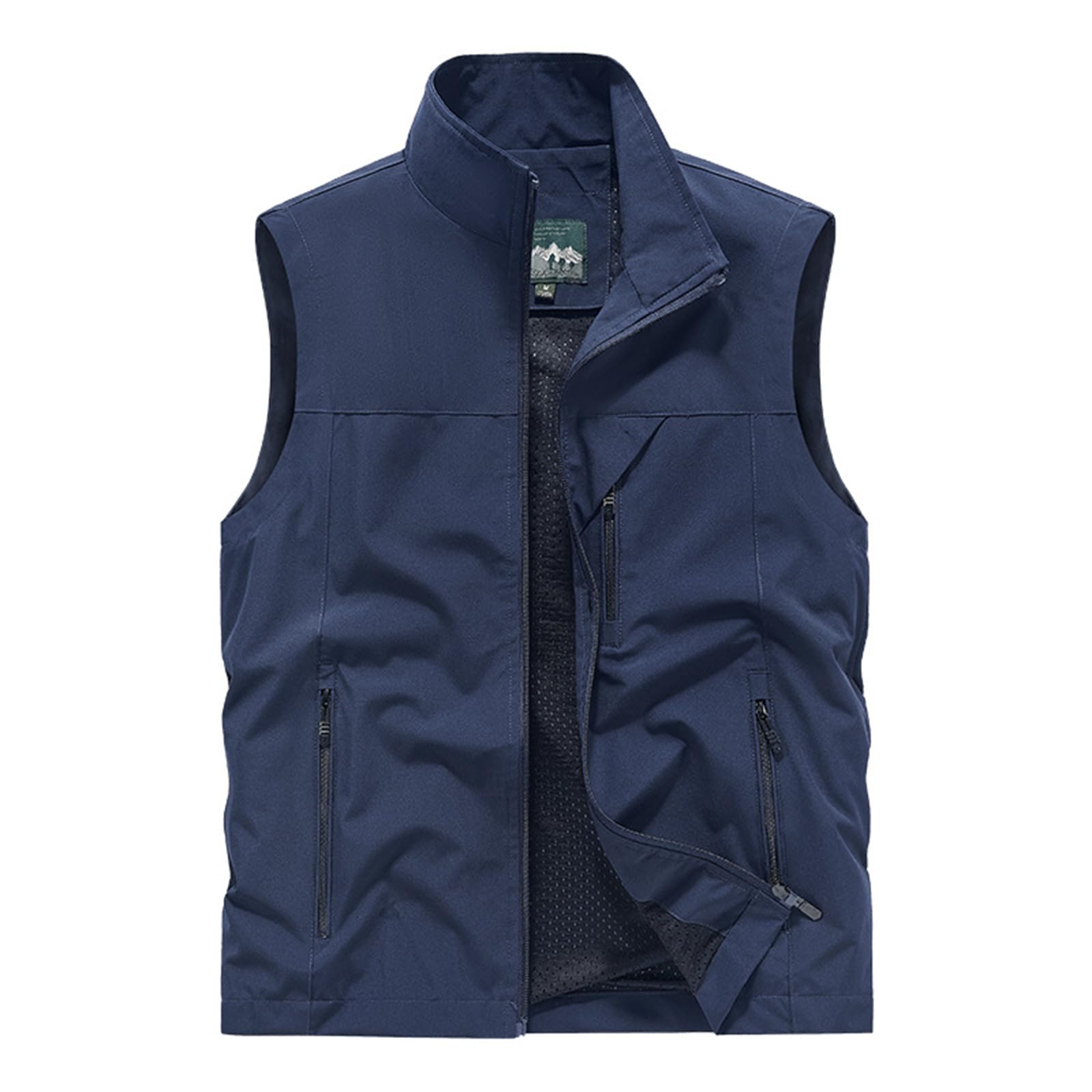 Colete de pesca cargo casual WSLCN na cor azul