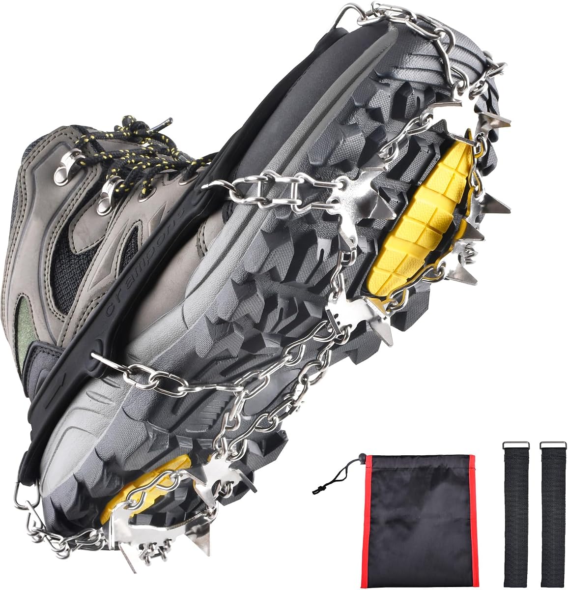 Crampons Dynwave com 10 dentes para caminhada leve