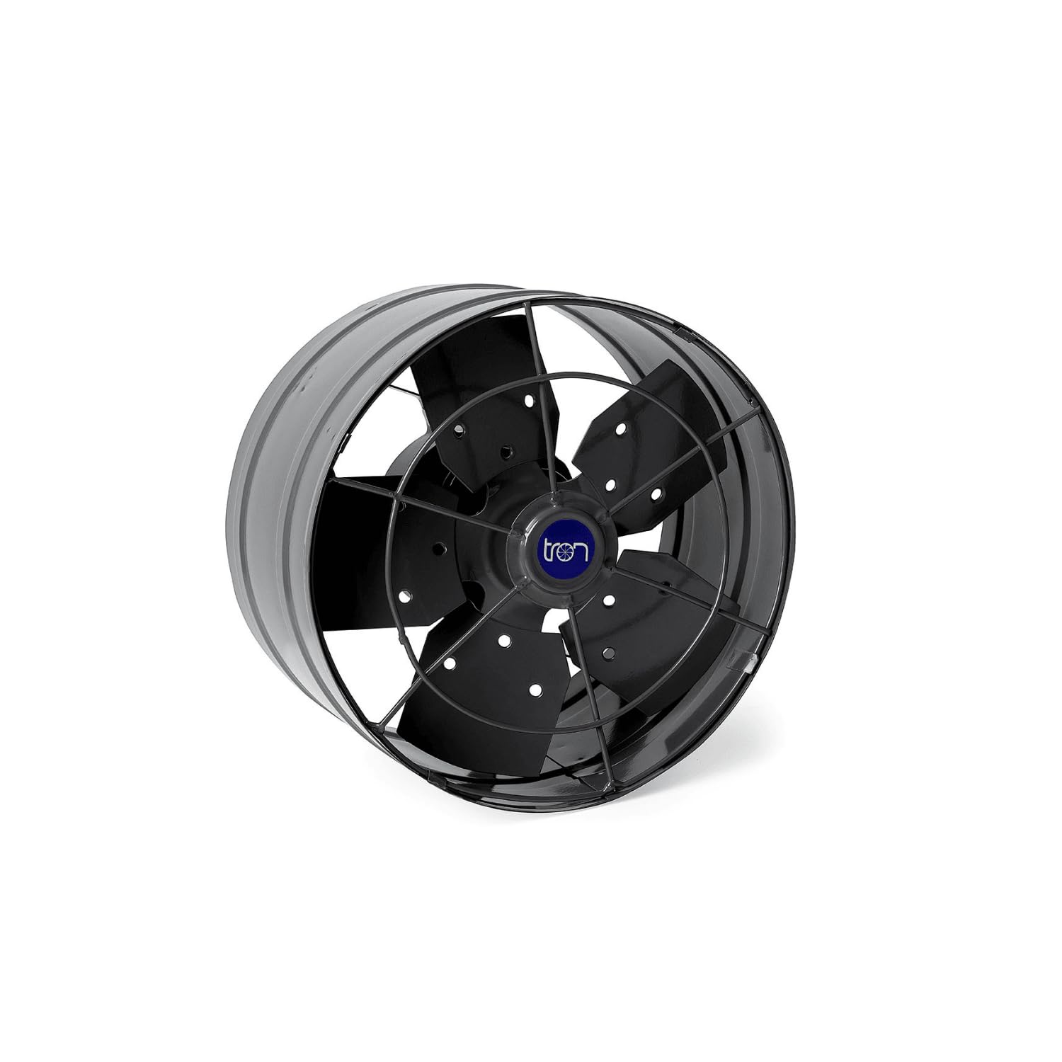 Exaustor axial industrial Tron de 250 mm na cor grafite