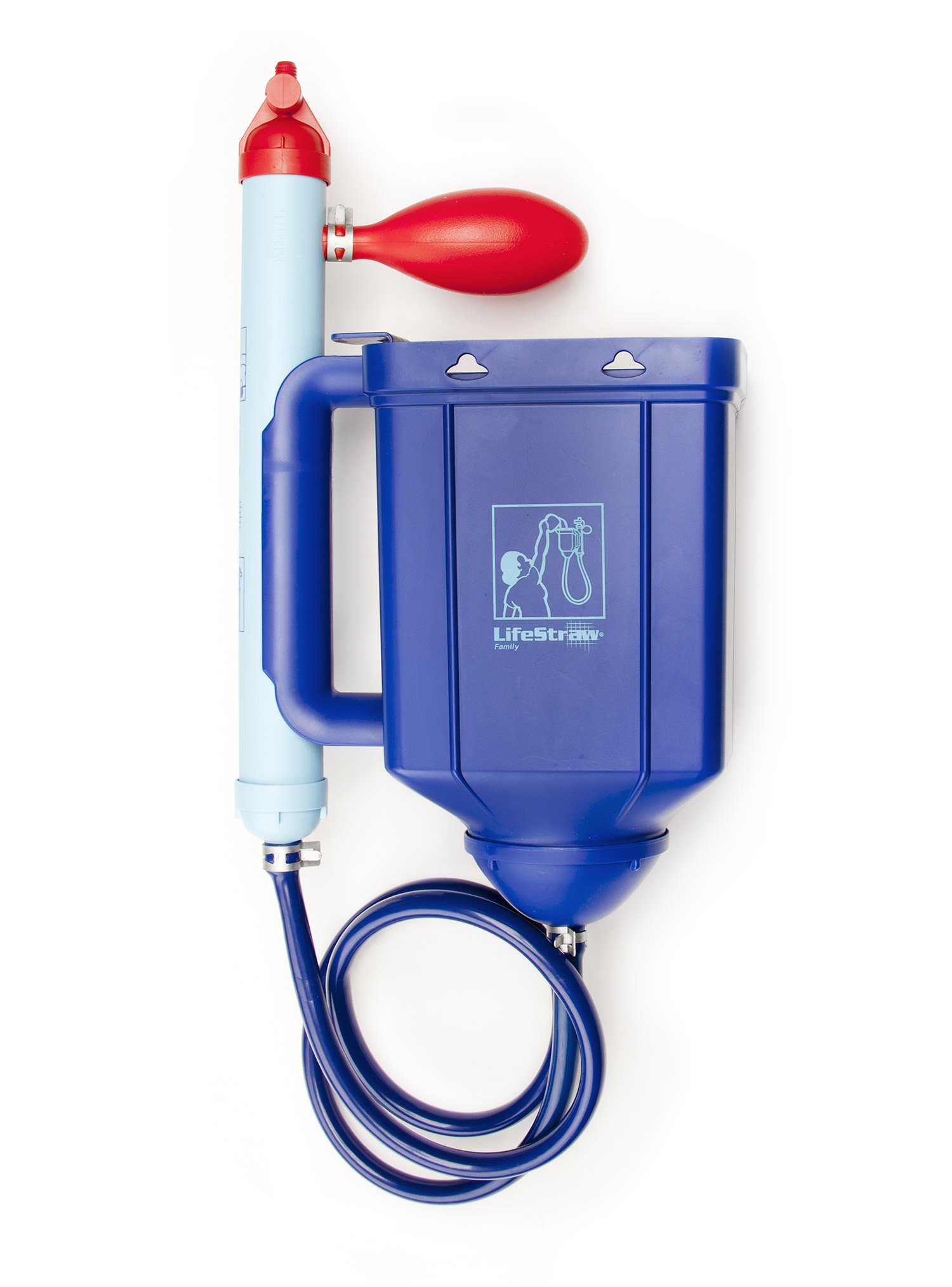 Filtro de água por gravidade LifeStraw Family com bolsa de alimentação
