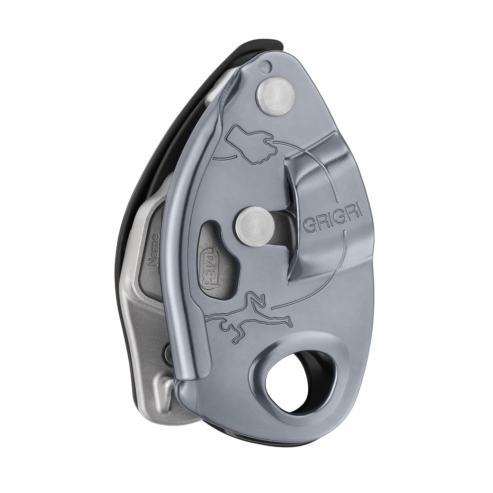 Freio assistido Petzl Grigri para escalada com bloqueio por came
