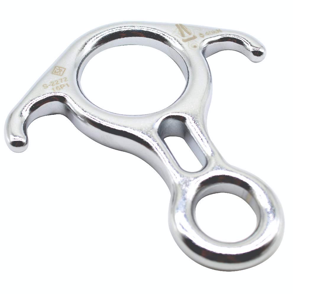 Freio oito USClimb Compact de resgate com carga de ruptura de 40KN