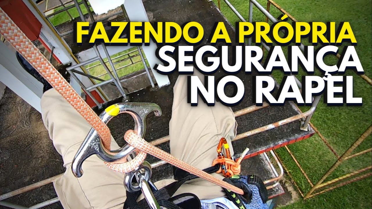 Vídeo mostrando as formas mais comuns de se fazer rapel