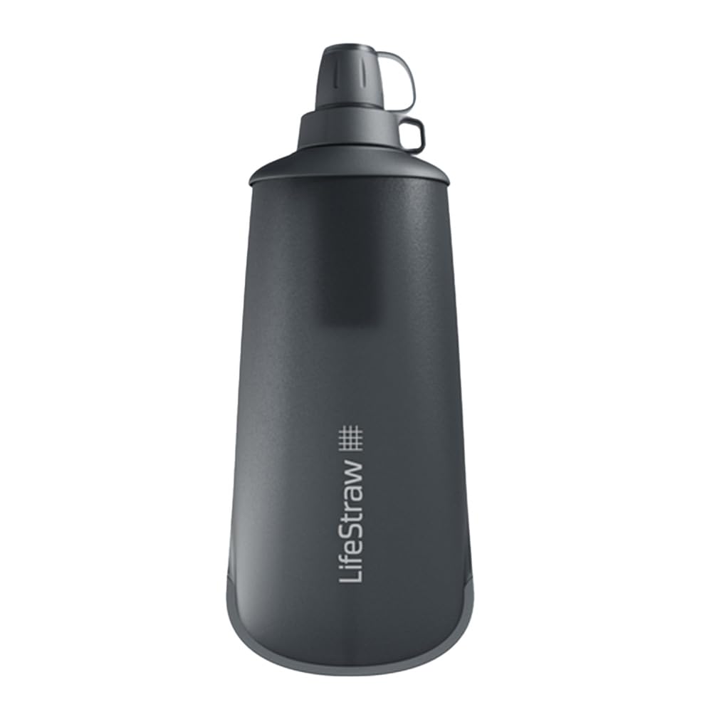 Garrafa dobrável LifeStraw Peak Series Squeeze de 650 ml