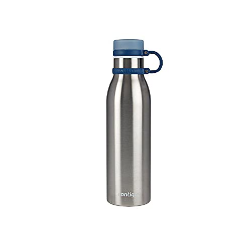 Garrafa térmica Contigo Matterhorn de 591 ml na cor azul