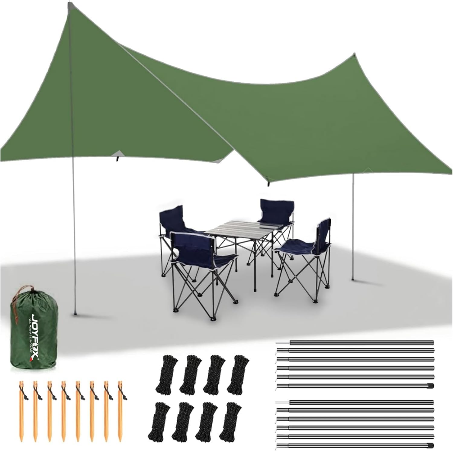 Tenda gazebo JOYFOX retangular 3x5 metros