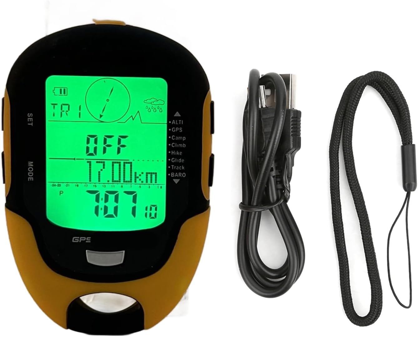 Altímetro GPS eletrônico FR510 com sensores ABC para montanhismo