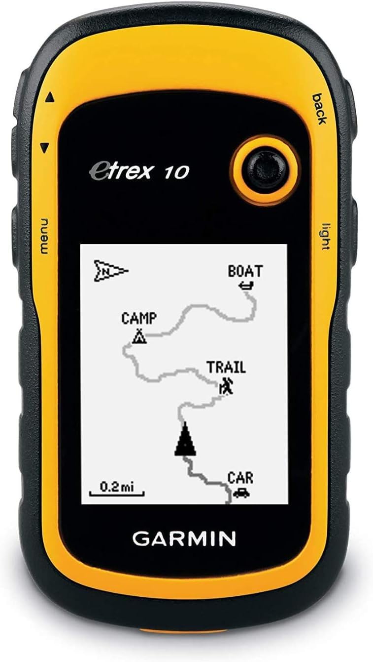 GPS de mão Garmin eTrex da linha tradicional