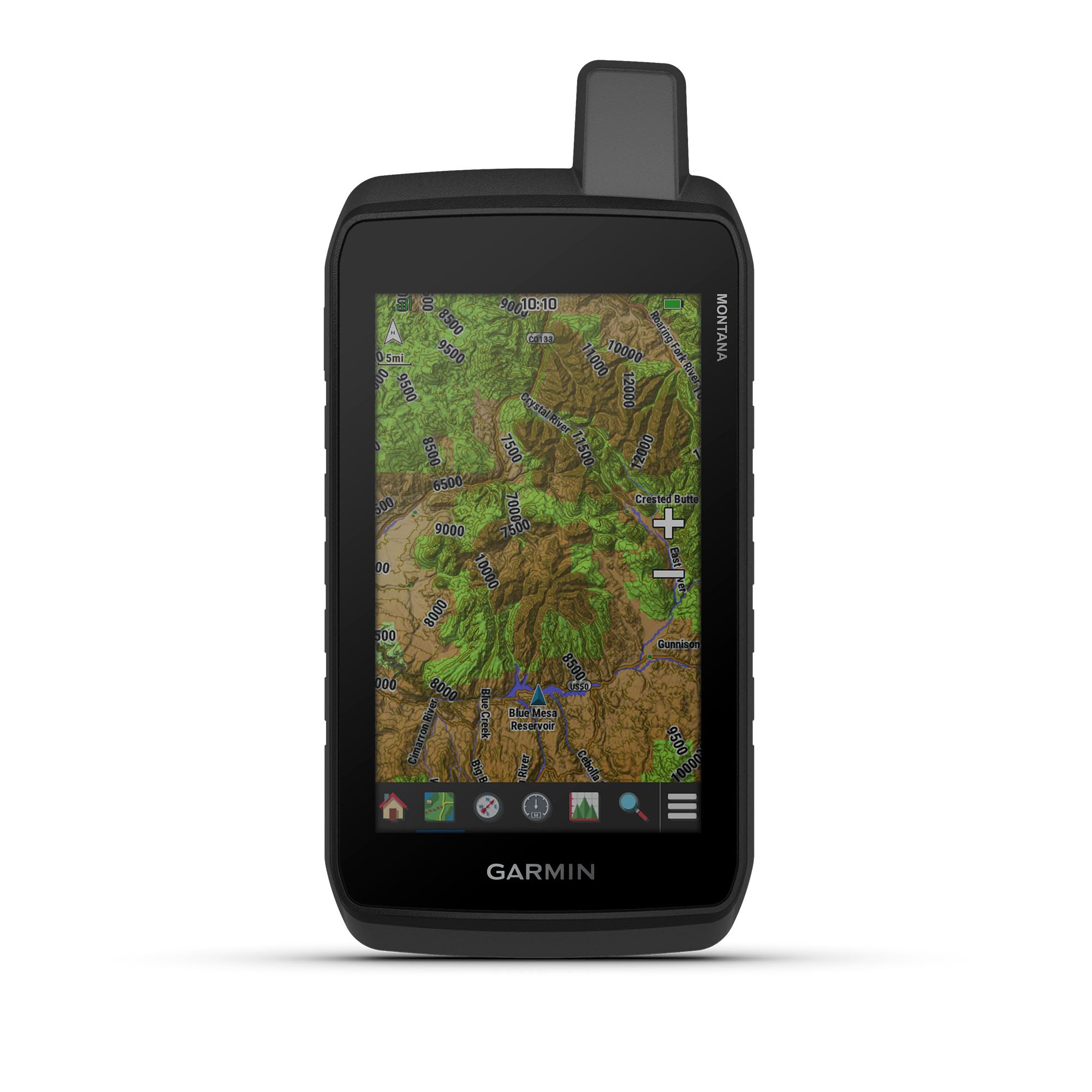Garmin Montana com tela de toque grande para navegação outdoor