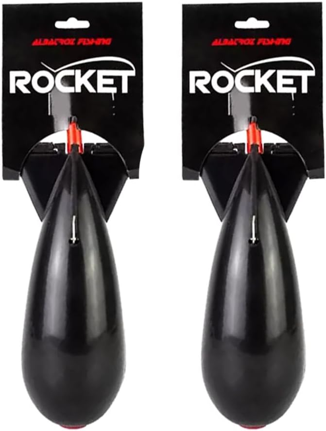 Kit com 2 boias cevadeiras Albatroz Rocket de 17 cm