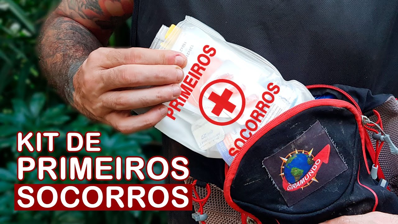Vídeo sobre o que levar em um kit de primeiros socorros para trilha