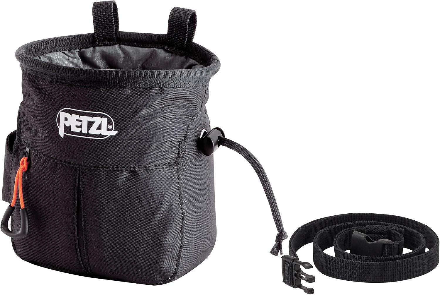 Saco de magnésio Petzl Sakapoche com bordas rígidas