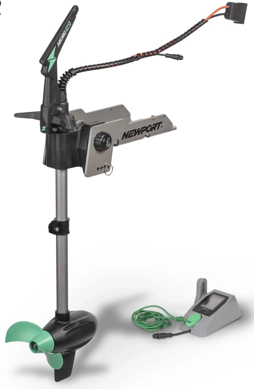 Motor elétrico Newport NK180 HD para caiaque de pesca