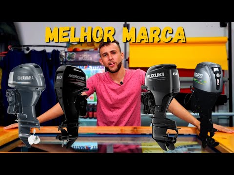 Qual a melhor marca de motor de popa