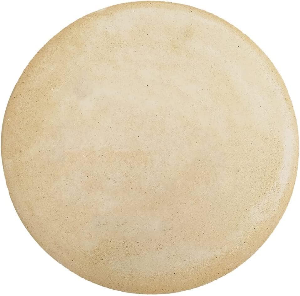 Pedra refratária redonda de 37 cm com 12 mm para pizza