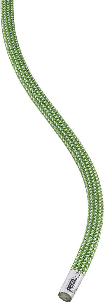 Corda de escalada dinâmica Petzl Contact Wall 9,8 mm de 40 metros na cor verde